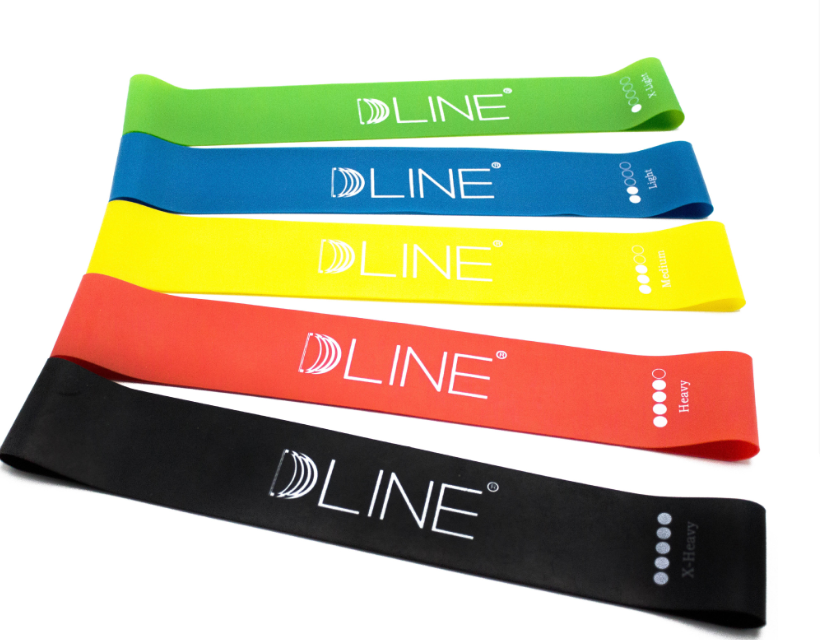 Exercise Resistance Band - 5 Pieces