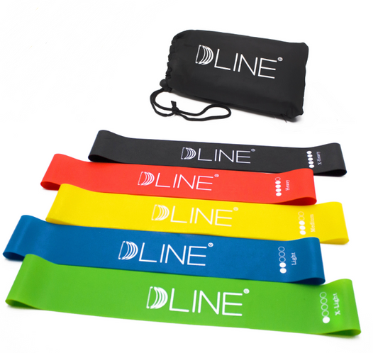 Exercise Resistance Band - 5 Pieces
